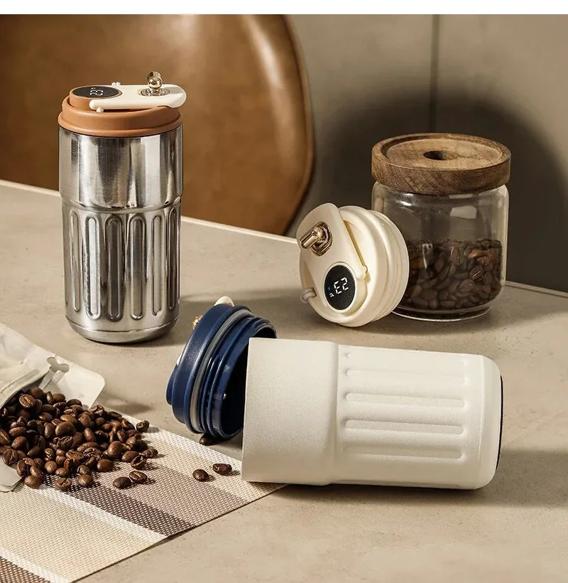 Stainless Steel 316 Smart Thermal Cup with Intelligent Temperature Display 450ml