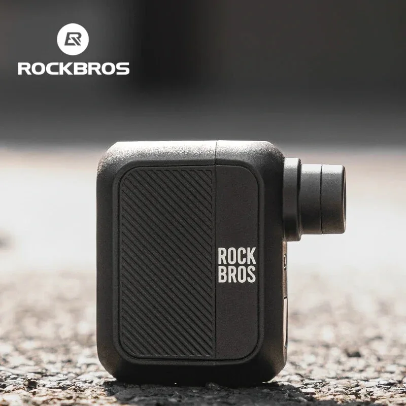 ROCKBROS Mini Electric Air Pump 100PSI Inflation Power One-touch