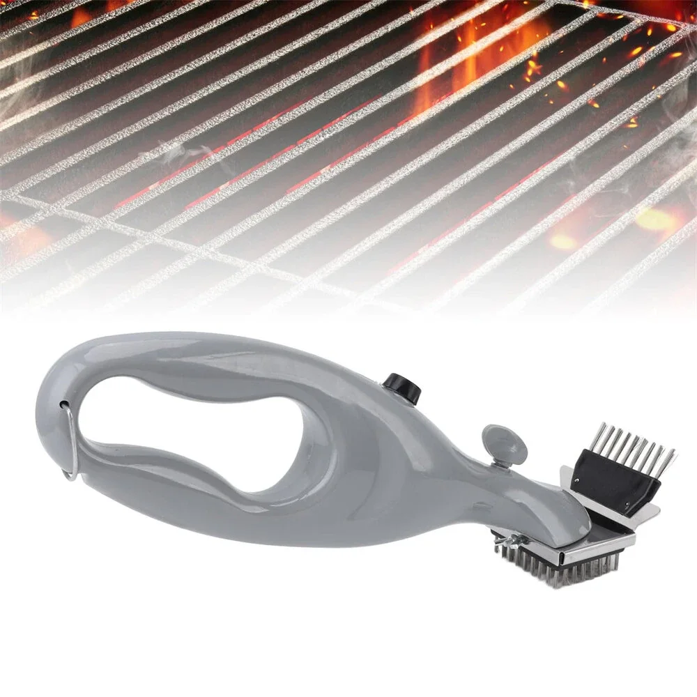 Barbecue Grill Steam Cleaning Brushes BBQ Cleaner Suitable for Charcoal Scraper Gas