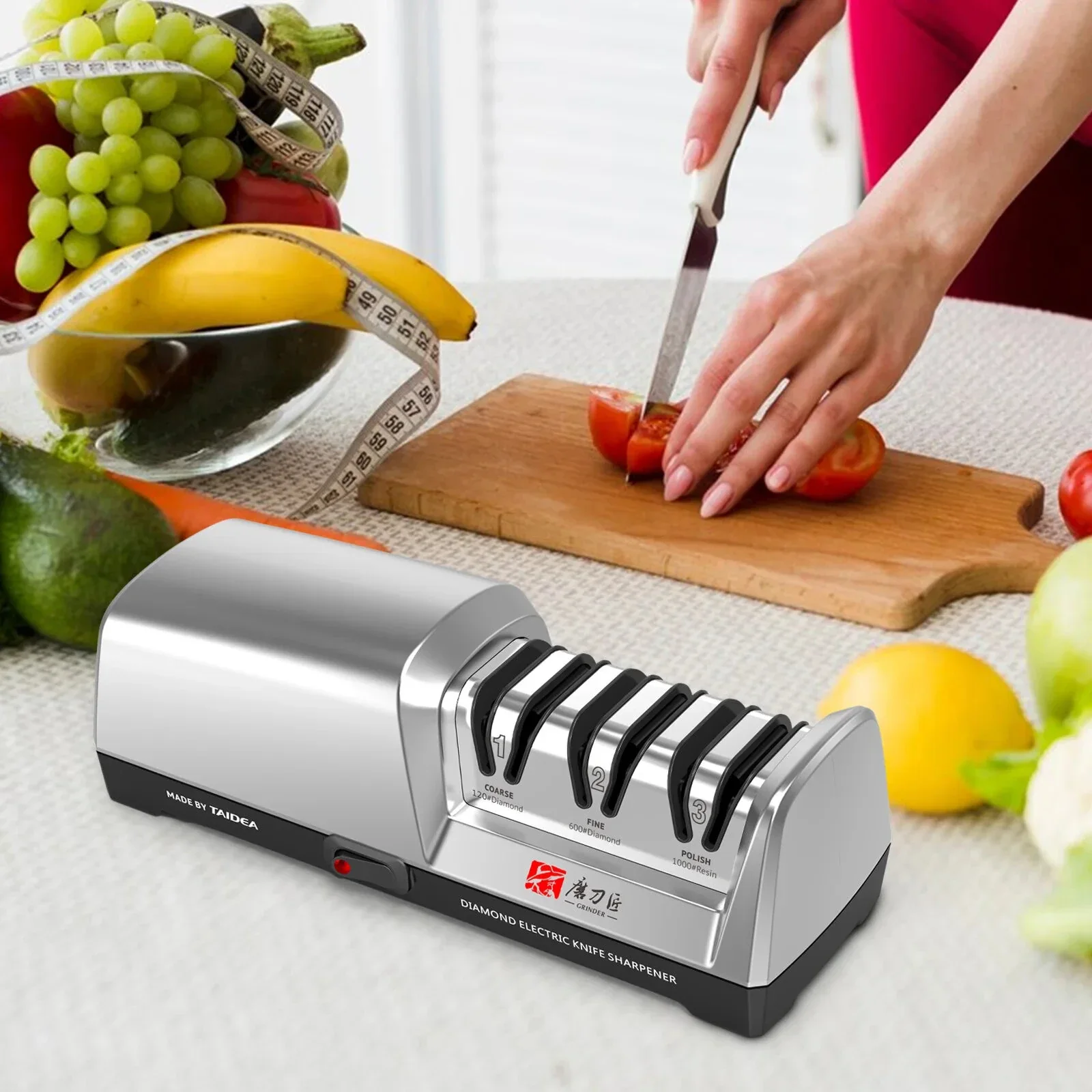 Household Automatic Multifunctional Quick Sharpener Electric Knife Sharpener