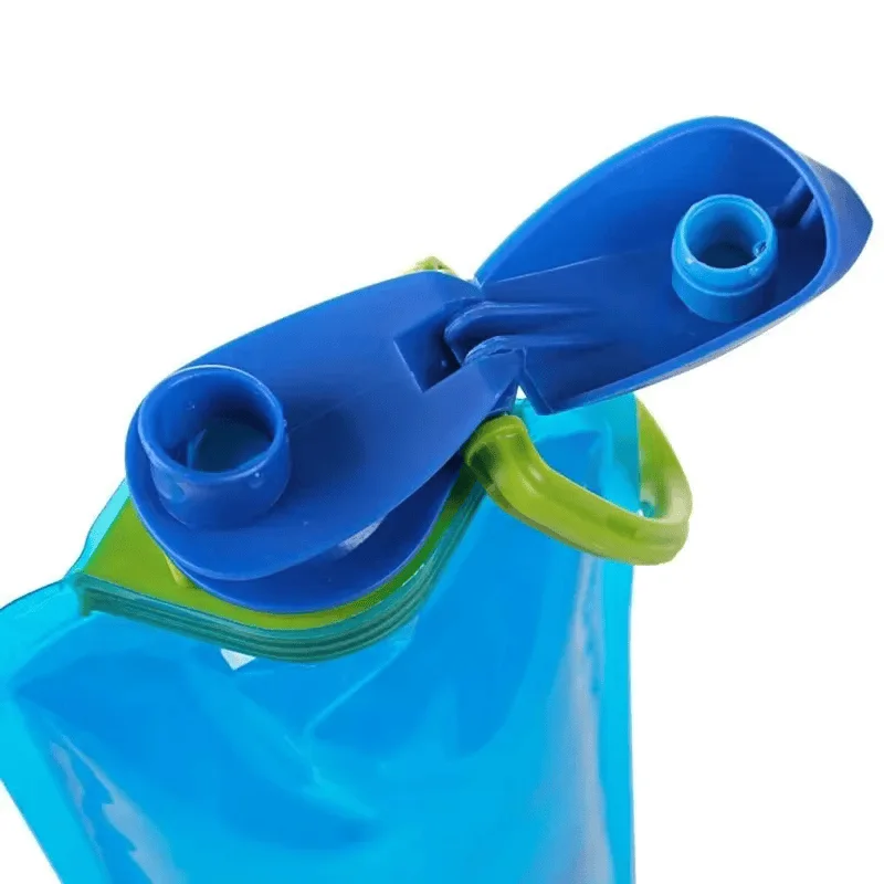 700ml PET PA PE Foldable Collapsible Water Bottle For Sport