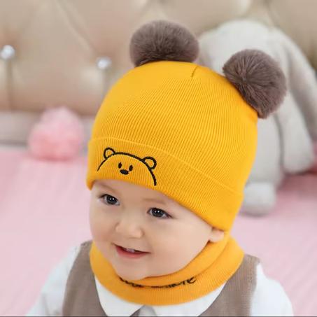 🧢 قبعة شتوية دافئة للأطفال