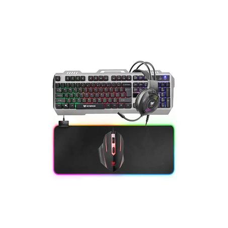 Hybrok Clavier - Souris - casque -Tapis RGB