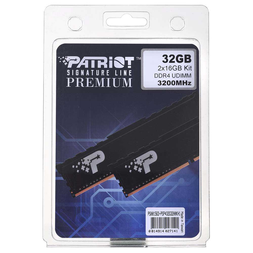 Barrette mémoire 16Go DIMM DDR5 Patriot Signature Line Premium PC5-44800  (5600 MHz) (Noir) - Cdiscount Informatique