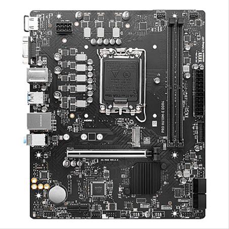 MSI PRO H610M-E DDR4 Carte mère Micro ATX Socket 1700 Intel H610 Express - 2x DDR4 - M.2 PCIe 3.0 - USB 3.0 - PCI-Express 4.0
