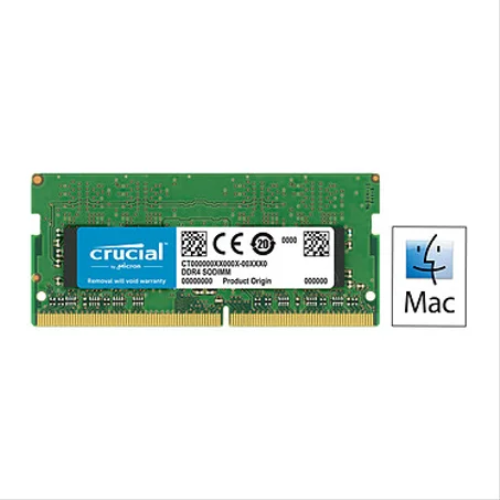 Crucial for Mac SO-DIMM DDR4 16 Go 2400 MHz CL17 compatible MAC APPLE