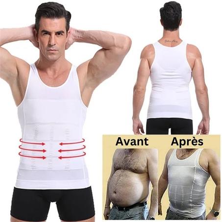 T-shirt pour cacher le ventre pour hommes [Taille Standard]