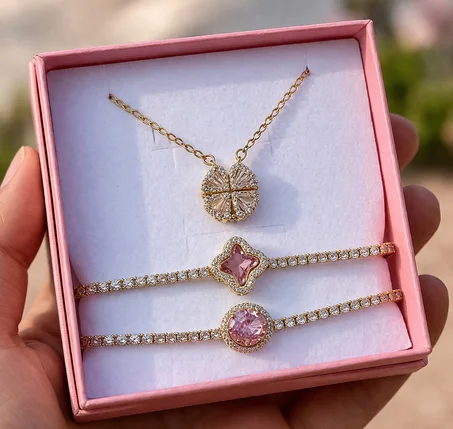 Pack 119dh (2 gourmette +collier)