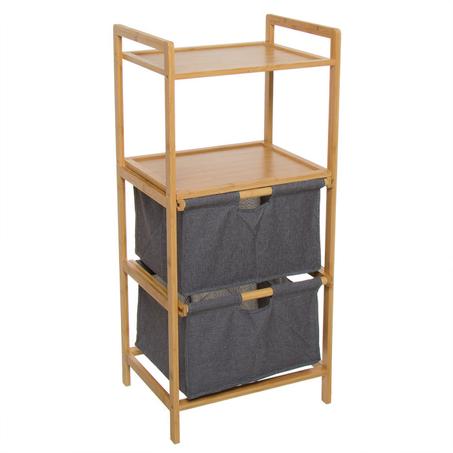 Panier à linge  Bambou inclinable