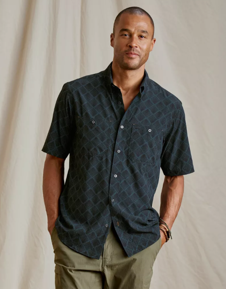 Tropic Tech Printed Short-Sleeved Shirt