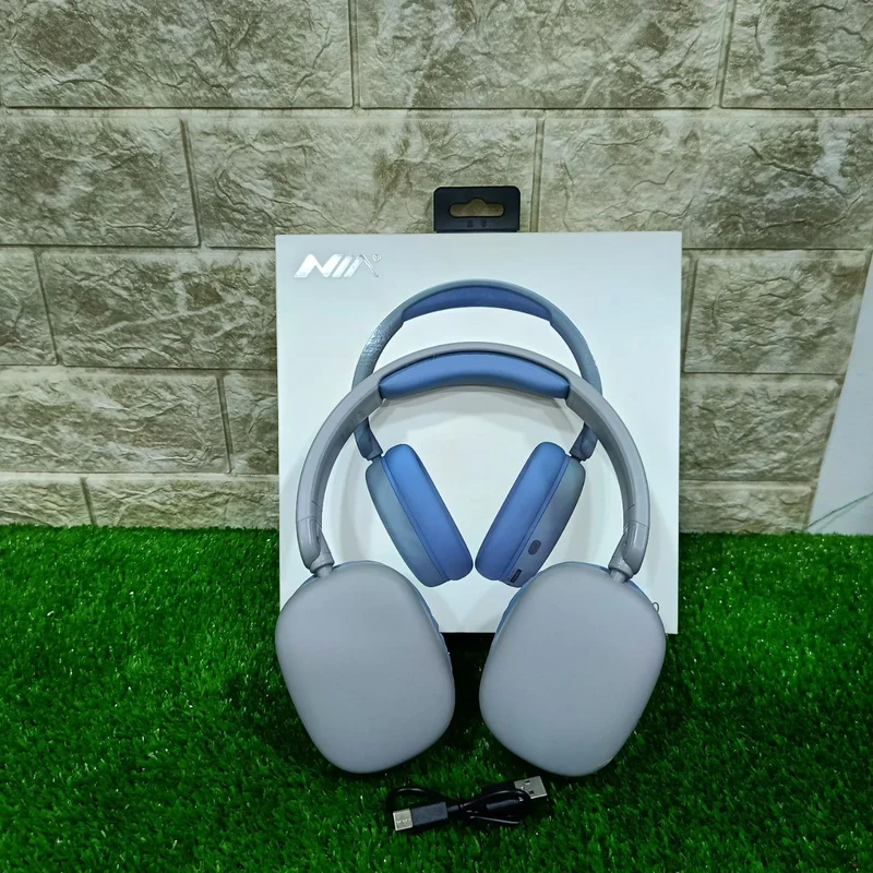 NIA WH280 Casque Bluetooth 5.0 avec Microphone Radio FM