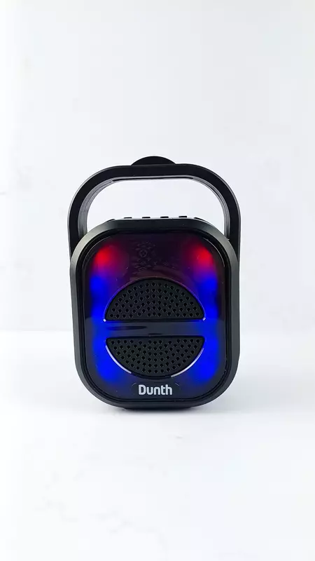 Haut-parleur Bluetooth V5.0 Étanche avec Lumière RGB et Entrée Microphone