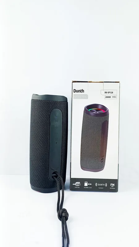 🎶 مكبر الصوت AMPLI DUNTH SP128 - مكبر صوت بلوتوث V5.0 مع وظيفة مكالمات بدون استخدام اليدين 📞