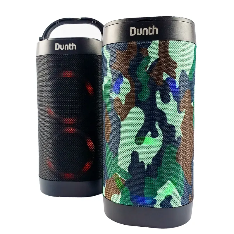 Haut-parleur Bluetooth V5.0 Étanche avec Lumière LED et Microphone