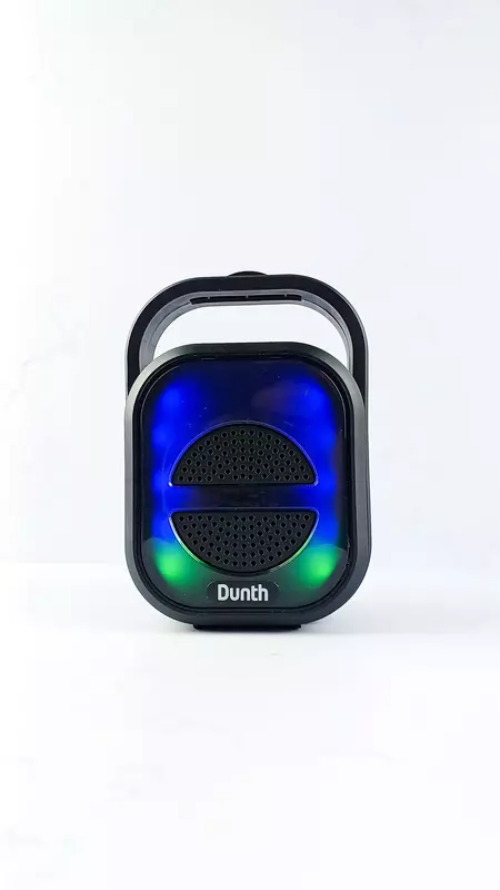 Haut-parleur Bluetooth V5.0 Étanche avec Lumière RGB et Entrée Microphone