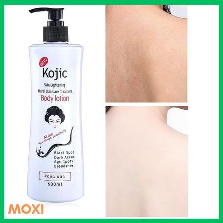 كريم kojic للترطيب الجسم و إزالة البقع السوداء + تفتيح لون بشرة الجسم