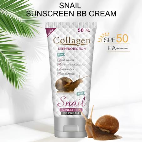 كريم بي بي واقي شمس بالحلزون-Ossein - BB Crème Escargot Hydratante & Waterproof