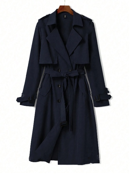 Manteau tendance  en deux pièces, à porter de quatre façons