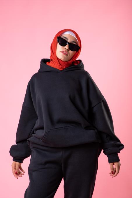 Ensemble oversize style survêtement