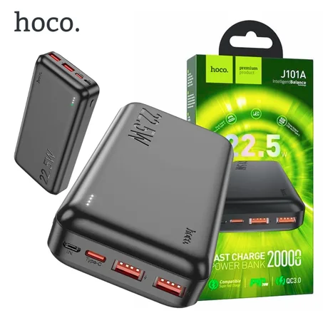 Hoco Power Bank Fast Charge Qc 3.0  20000mAh – J101A