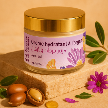 Crème Hydratant à l'argan - كريم مرطب بالأركان