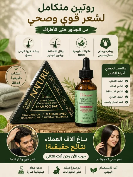 ودع الفراغات وتساقط الشعر