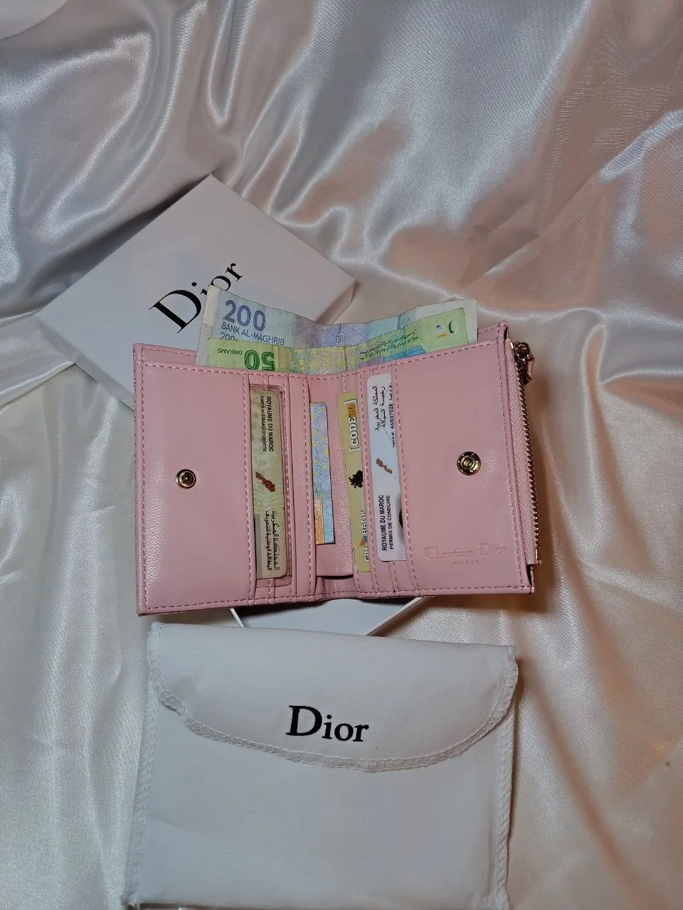 Portefeuille Dior Petit Format