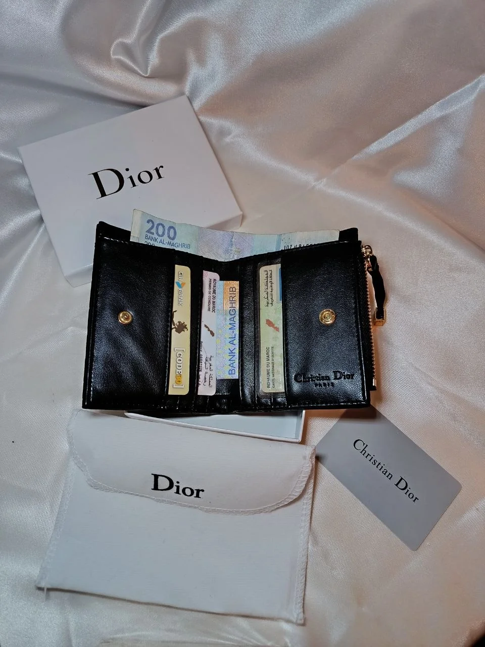 Portefeuille Dior Petit Format