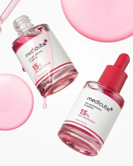 Sérum Anti-Taches & Anti-Acné 15% – Niacinamide + TXA | سيروم لإزالة البقع والحبوب وتفتيح البشرة ✨