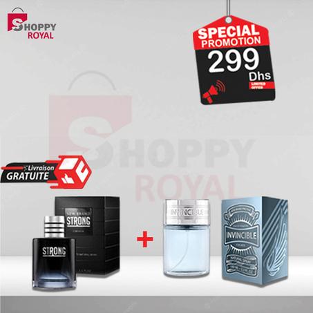 Strong de New Brand Pour Homme +New Brand Invincible pour homme مجموعة عطور