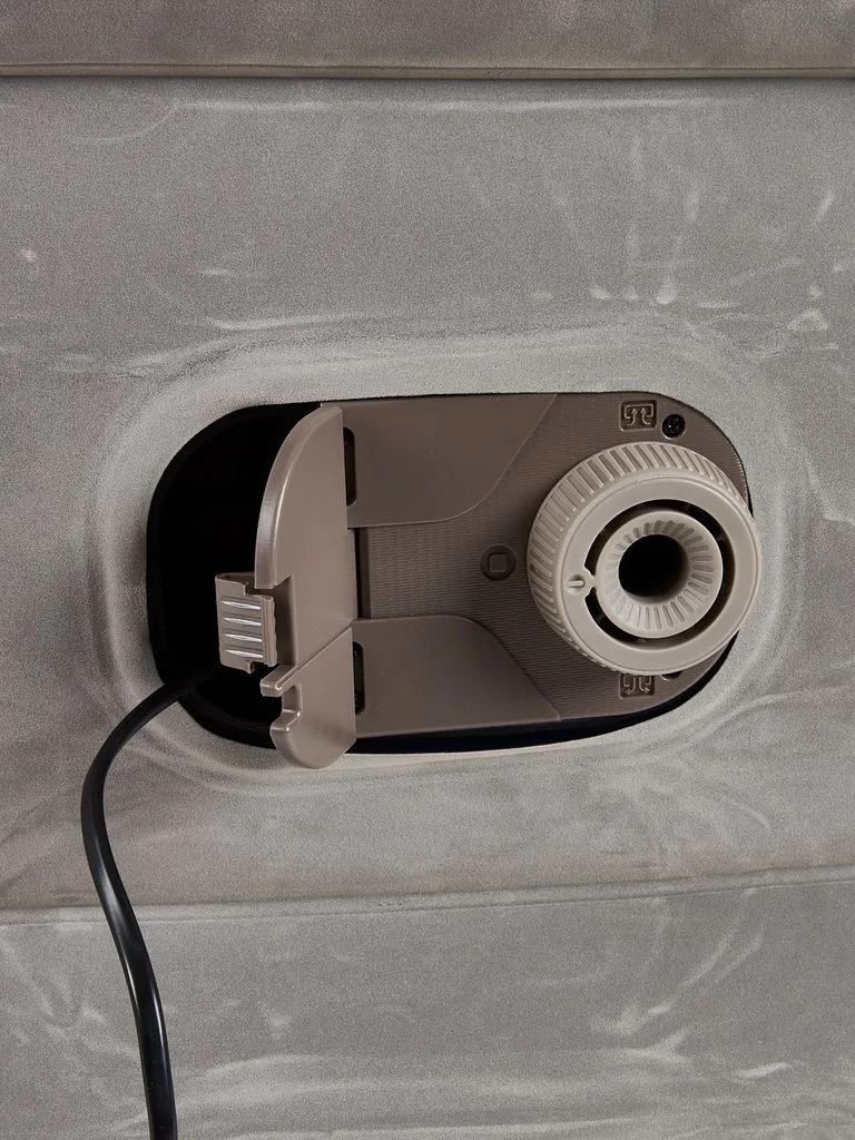 سرير هوائي بمضخة كهربائية⚡ مدمجة – راحة فورية 😴 وسهلة التخزين