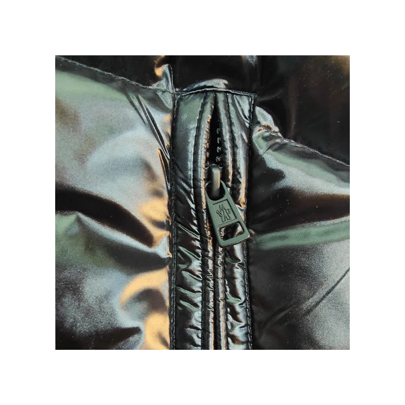 Moncler - Glossy Black Down Jacket