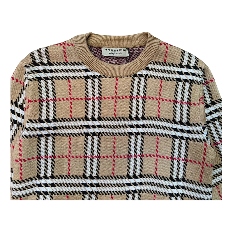 Burberry - Classic Check Knit Sweater