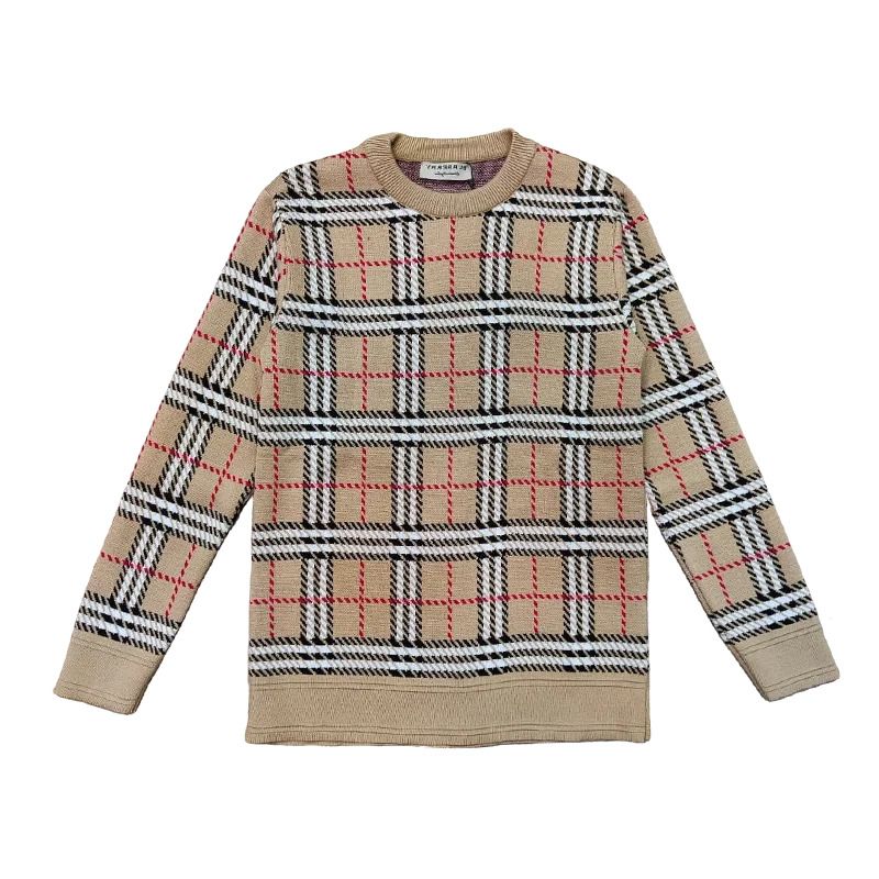Burberry - Classic Check Knit Sweater
