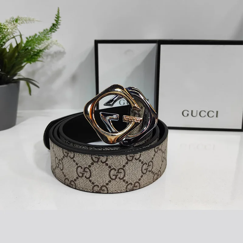 Gucci - GG Supreme Interlocking G Belt