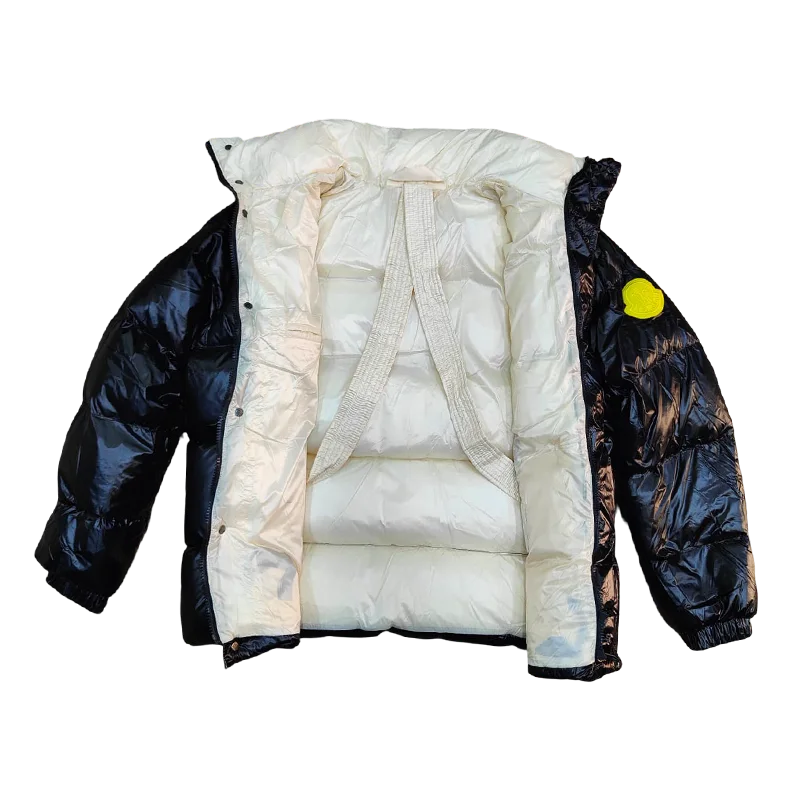 Moncler - Glossy Black Down Jacket