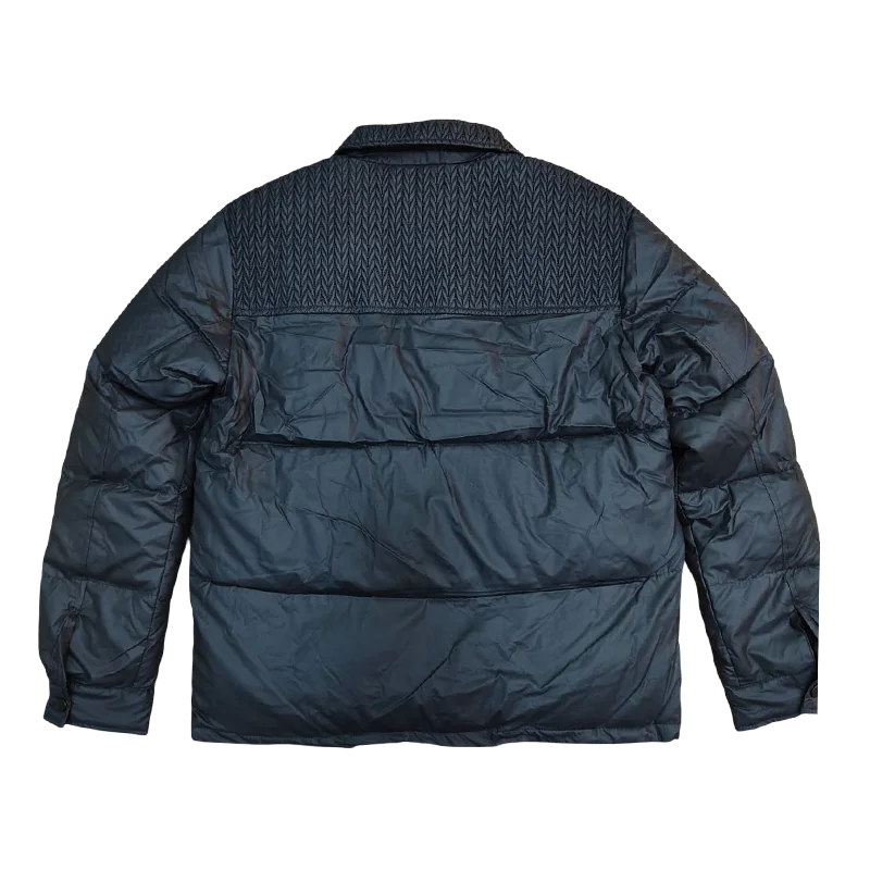 Modern Textured Black Jacket