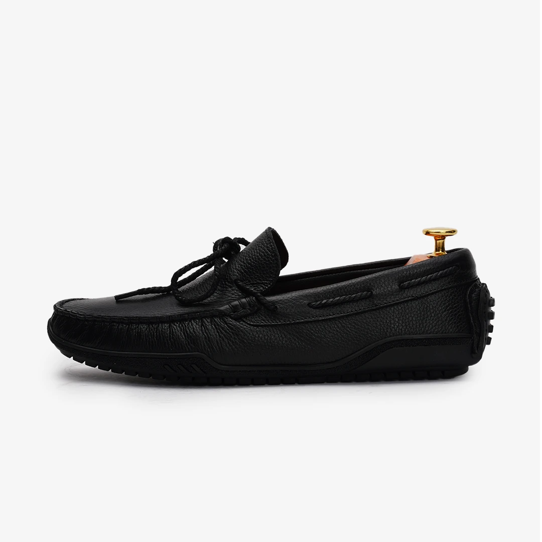 MOCASSIN BOND en Cuir, Marron– CL041
