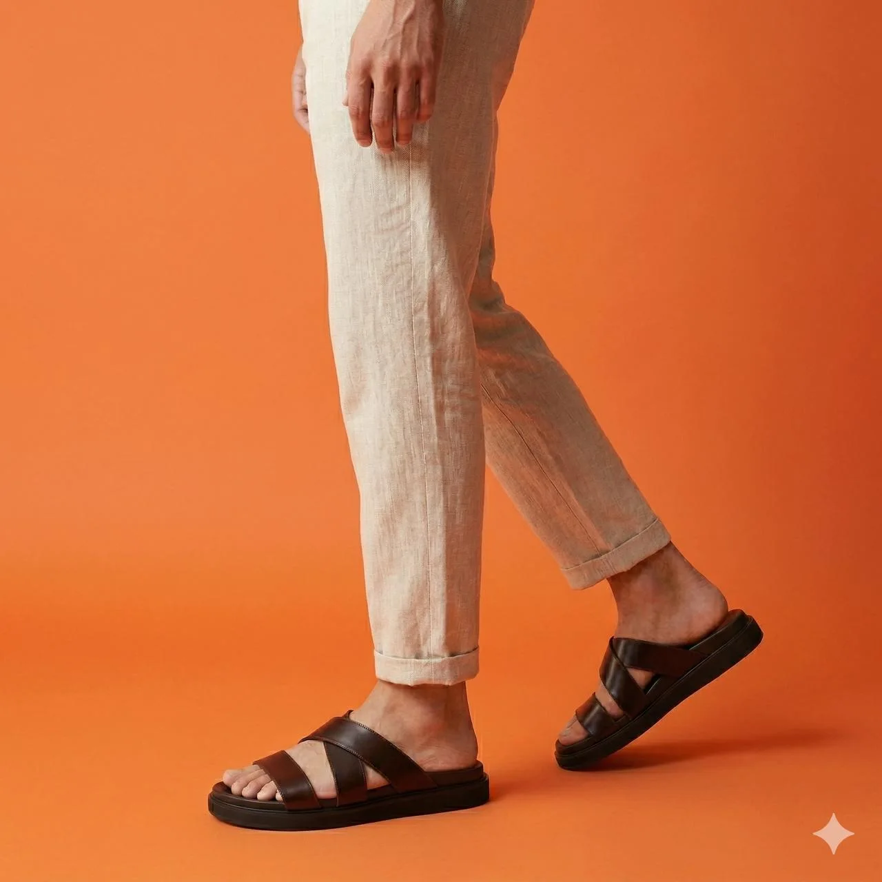 Sandales Brides Croisées
