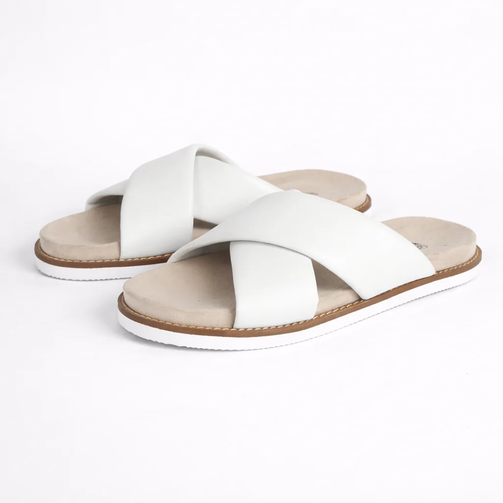 Sandale Croisée R Cuir