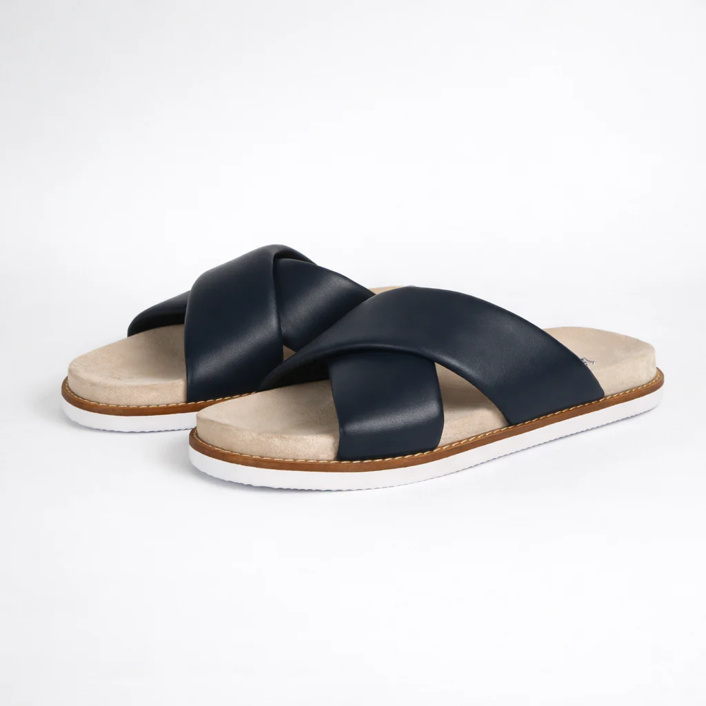 Sandale Croisée R Cuir