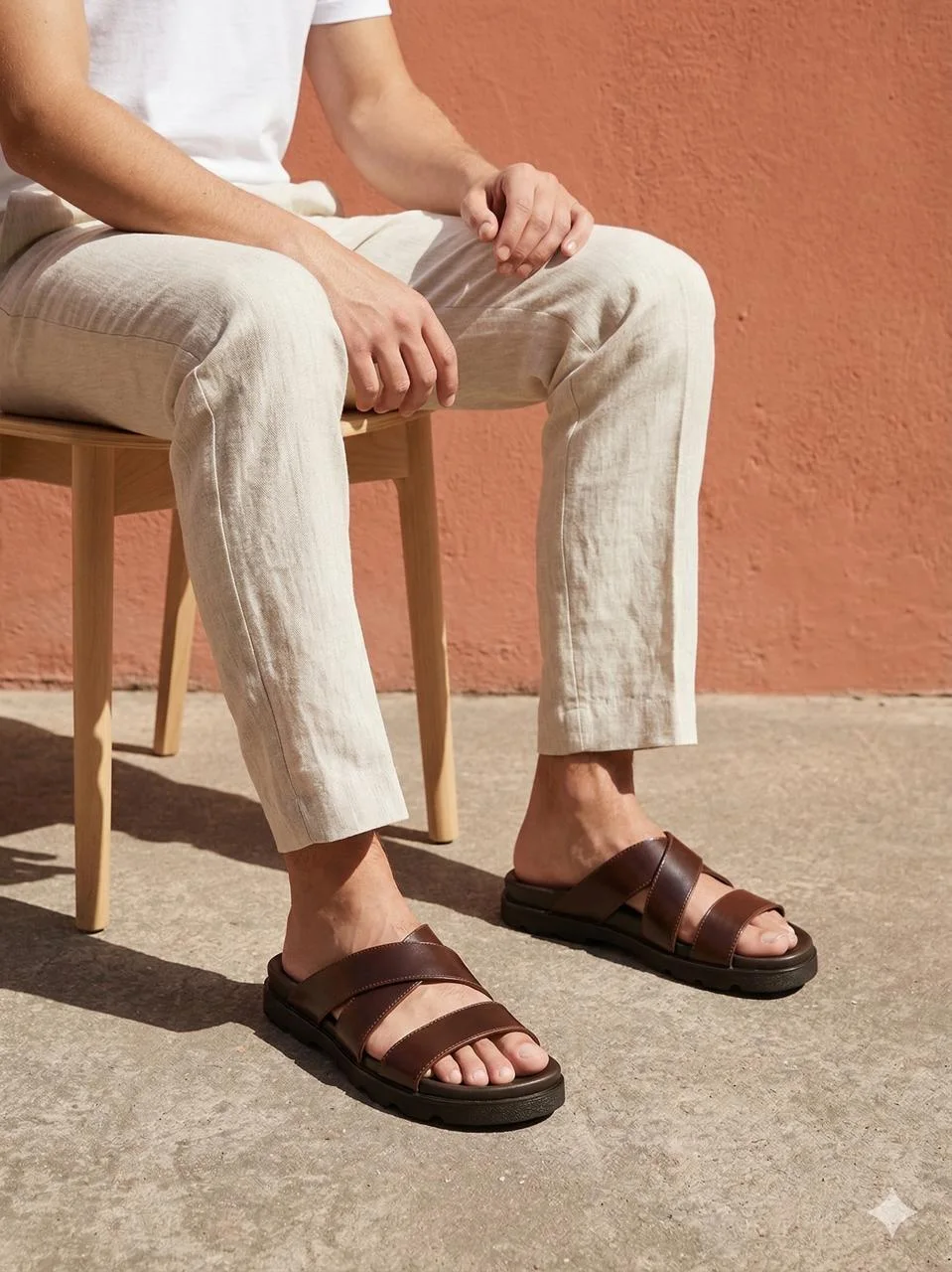 Sandales Brides Croisées