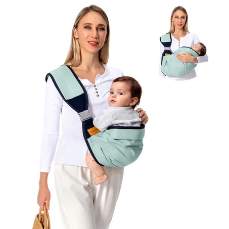 Hands-Free Baby Sling – حقيبة حاملة للأطفال بدون يدين