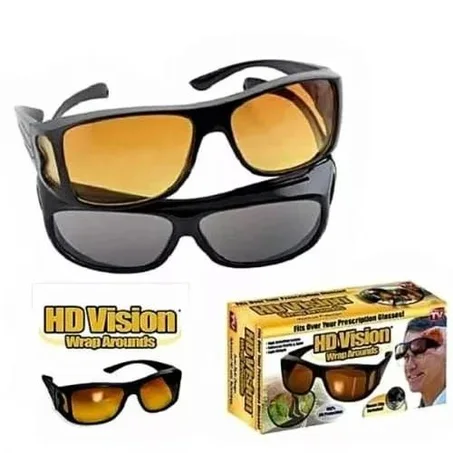 HD Vision Glasses for Day & Night – نظارات الرؤية عالية الدقة للنهار والليل