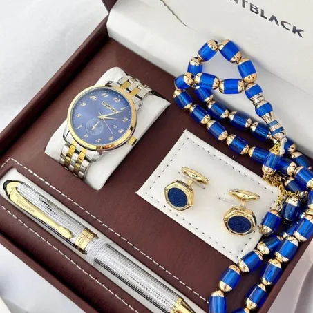 طقم ساعه رجاليه فخمه جديدنا من MOMENT BLACK