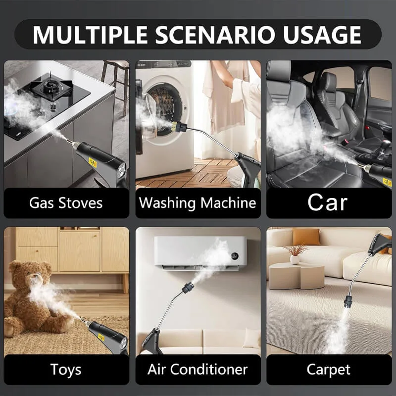 🔥 جهاز التنظيف بالبخار القوي 2500W