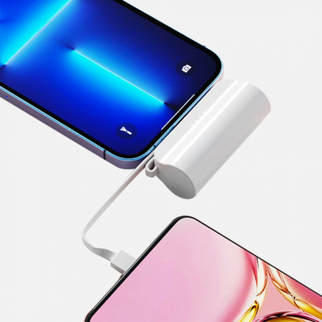 باور بانك الأصلي 2 في 1 بسعة 5000mAh