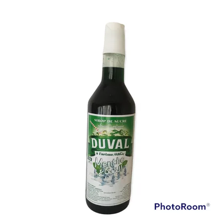 SIROP DUVAL A L'AROME MENTHE