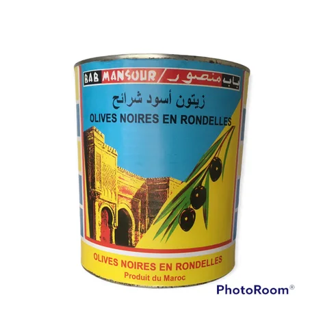 OLIVE NOIRE EN RONDELLES 3KG