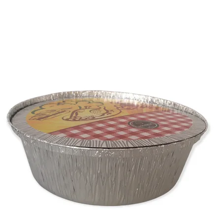 BARQUETTES ROND EN ALUMINIUM GRAND 100 PIECES